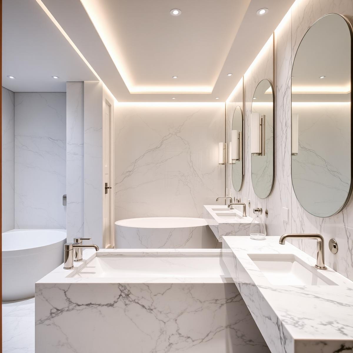 Salle de bain rénovée par IYE SERVICES
